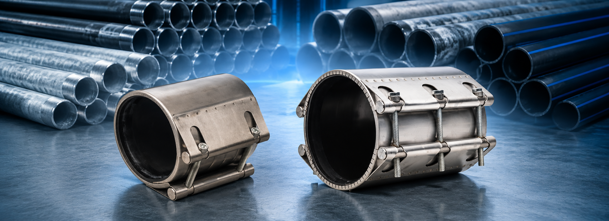 Stainless Steel Repair Clamps